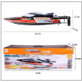 FT010 65cm 2,4 G 35km impermeable grande rc barco de alta velocidad con sistema de refrigeración por agua modelo de hobby